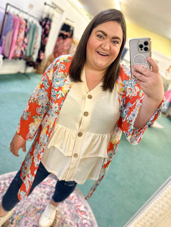 The Lana Kimono - 1X, 2X, & 3X