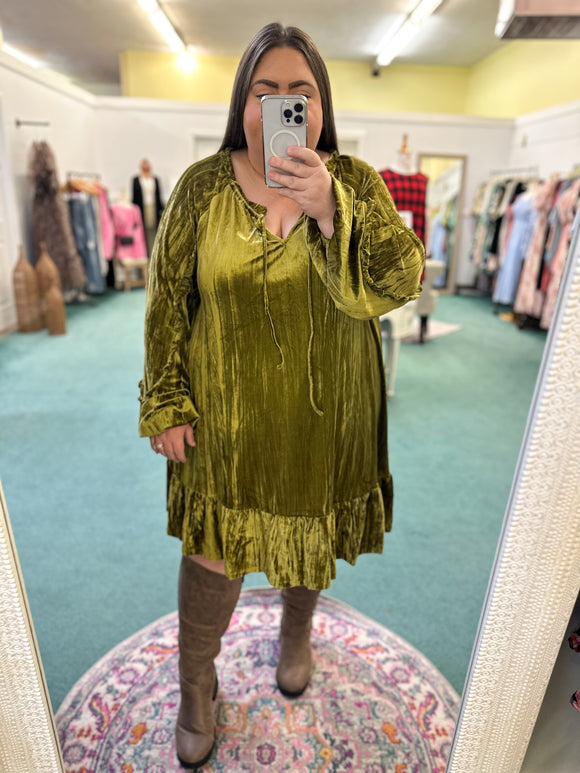 The Gabby Dress - 1X, 2X, & 3X *FINAL SALE*