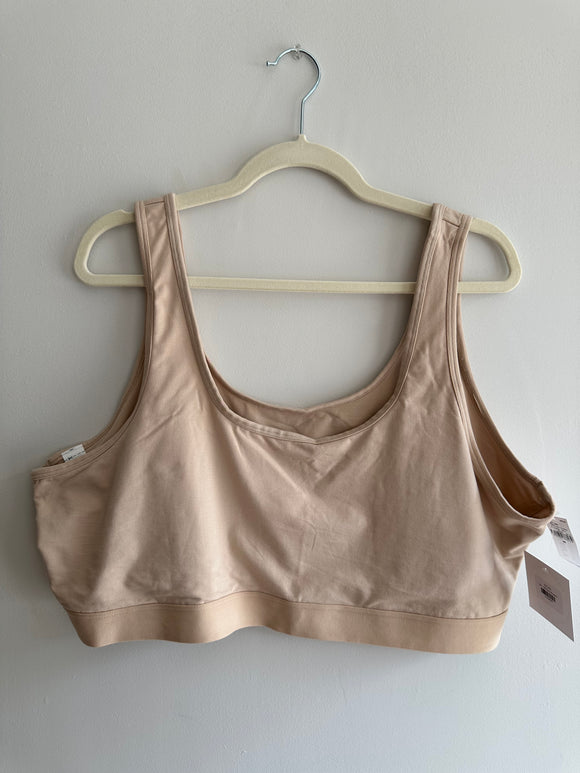 SECONDHAND 4X - NWT Old Navy Bralette (Nude scoop neck)