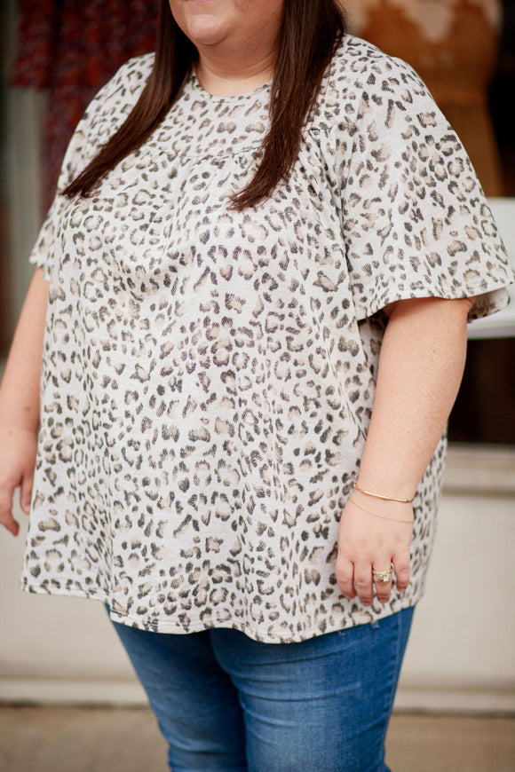 The Wilfred Cheetah Top