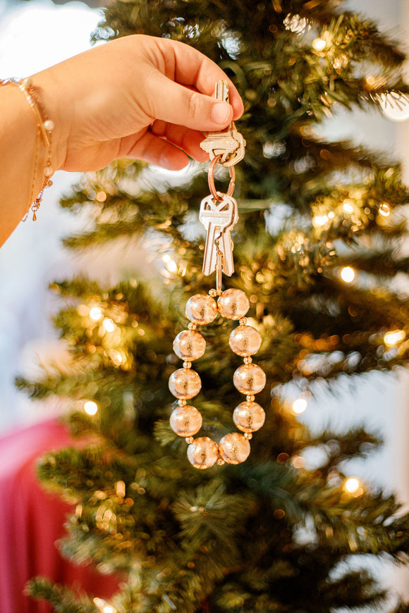The Gold Bauble Keychain